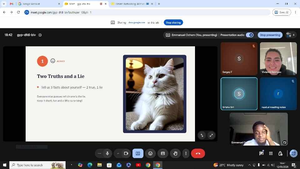 August Virtual Networking Session: Taking the Lead